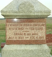 Photo of tombstone