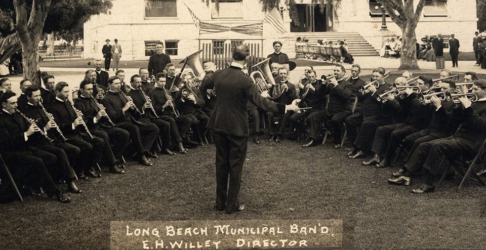 Photo of the Long Beach Municipal Band.
